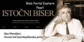 İlyas Efendiyev Sırbistan Edebiyat Sitesinde